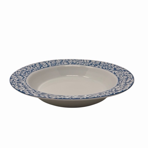 Dansk Other - Dansk Trellis Delft Blue Rim Soup Bowl 8.75" Portugal VTG